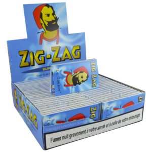 feuille a rouler zig zag 602 bis bleu pas cher, feuille courte,feuille à rouler regular, zig zag , le zouave, feuille à rouler Zig Zag bleu