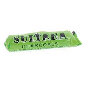 Charbons, charbon à narguilé sultana, narguilé sultana, sultana, charbon 33mm, charbon chicha sultana 33mm, sultana 33mm, sultana charbon,