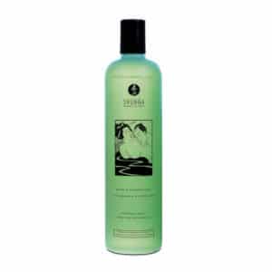 shunga, gel moussant, gel bain moussant shunga menthe, gel bain moussant, gel bain comestible, gel douche, bain moussant