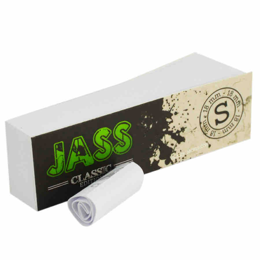 Filtre carton JASS slim Filtertips carton 18mm taille S 