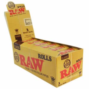 rouleau raw, papier à cigarette raw, raw rolls, rolls slim, boite de feuille à rouler, feuille en rouleau king size, feuille à rouler 100% naturel, papier raw pas cher, feuille rolls, papier hyper fin